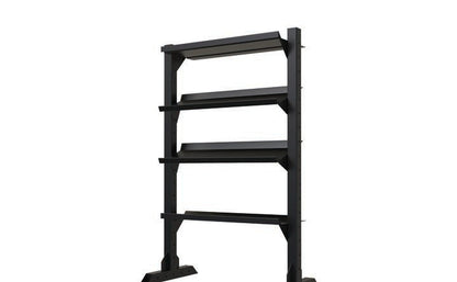 TOORX Hantelregal 4 Ebenen, 120 cm breit, Höhe 180 cm