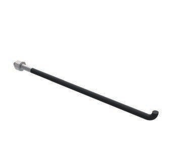 TOORX Haken 30 cm für Rigs