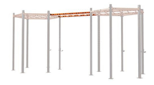 TOORX Rig-Querträger 187 cm für Master Hexagon Outdoor