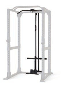 TOORX Latzug- und Rudermodul für Power Rack WLX-3600 LAT-ATTWLX-3600