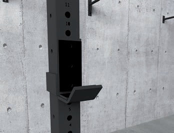 TOORX Wand-Rig, 2 Felder (Challenge/Master)