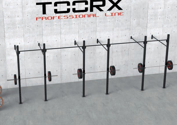 TOORX Wand-Rig, 5 Felder (Challenge/Master)
