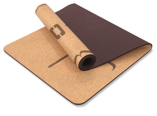 TOORX Yogamatte aus Kork