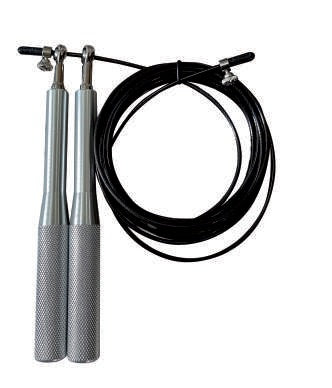 TOORX Speed-Sprungseil Stahl mit Aluminiumgriffen